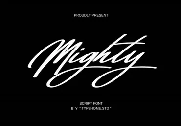 Creativefabrica Mighty Font 2021 слив