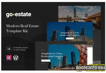 Themeforest Go Estate - Real Estate Template Kit слив