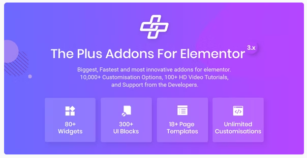 Codecanyon The Plus - Addon for Elementor Page Builder WordPress Plugin 2022 слив курса