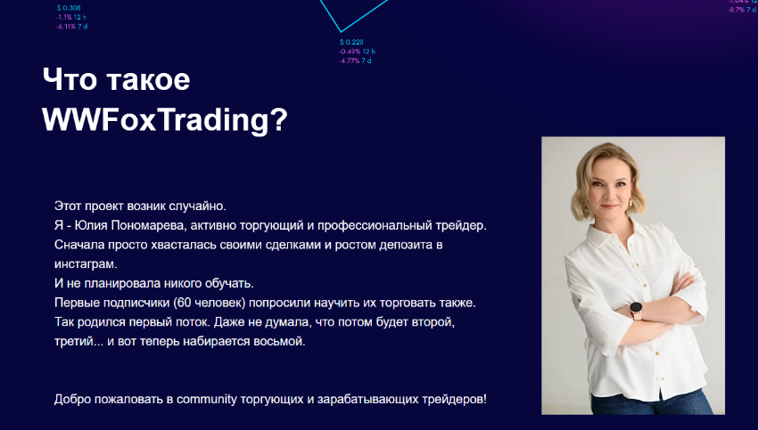 Юлия Пономарева WWFoxTrading 2022 слив курса