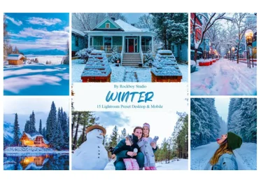 Elements.Envato 15 Winter Lightroom Presets 2021 слив