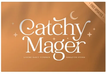 Creativemarket Catchy Mager Font 2021 слив
