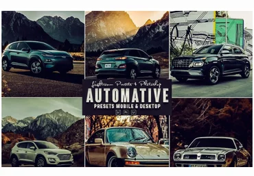 Elements.Envato Automative Photoshop Action & Lightrom Presets 2021 слив