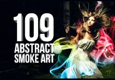 Sparklestock - 109 абстрактных наложений дым слив