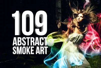 Sparklestock - 109 абстрактных наложений дым слив курса