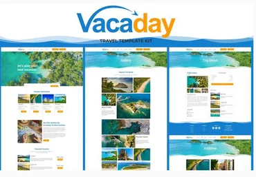 Themeforest Vacaday - Travel Agency Elementor Template Kit скачать слив