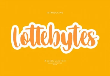 Creativefabrica Lottebytes Font 2021 слив