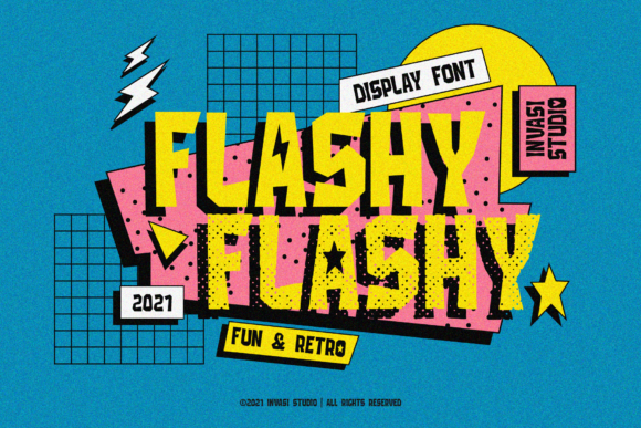 Creativefabrica Flashy Font 2021 слив курса