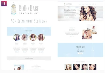Themeforest Boho Babe - Elementor Template Kit скачать слив