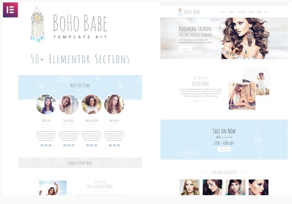 Themeforest Boho Babe - Elementor Template Kit слив курса