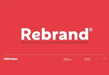 Myfonts Rebrand Font 2021 скачать слив