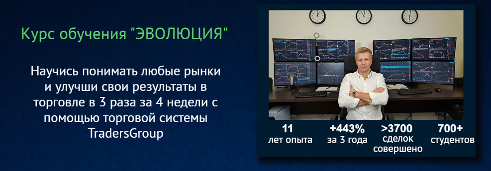 Сергей Виноградов, Илья Дьяконов TradersGroup Эволюция. Тариф Standart 2024 слив курса