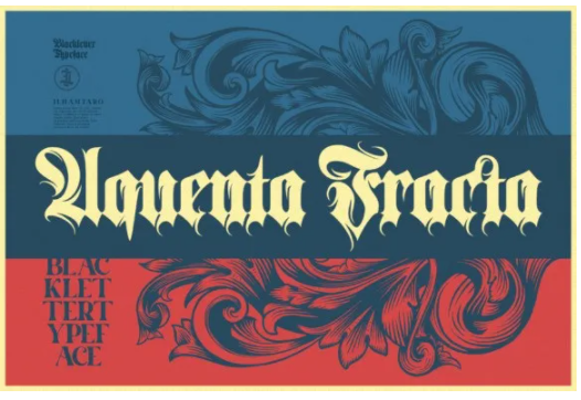 Creativefabrica Aquenta Fracta Font 2021 слив курса