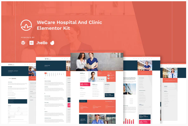 Themeforest WeCare - Hospital And Clinic слив курса