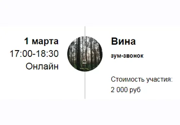 Марина Кульпина Зум-звонок «Вина» 2022 слив