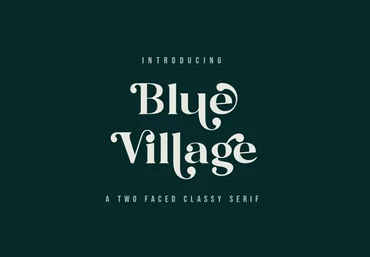 Myfonts Blue Village Font 2021 скачать слив
