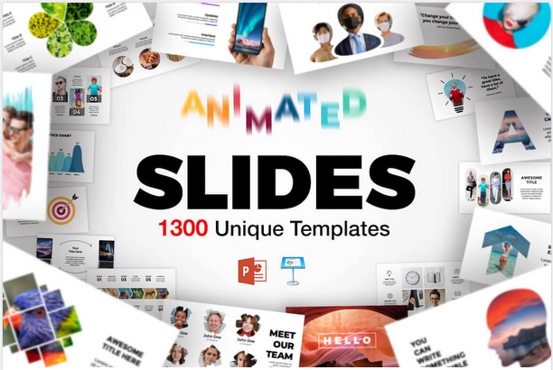 Powerpoint 1300 Шаблонов Презентаций для PowerPoint & Keynote 2020 слив курса
