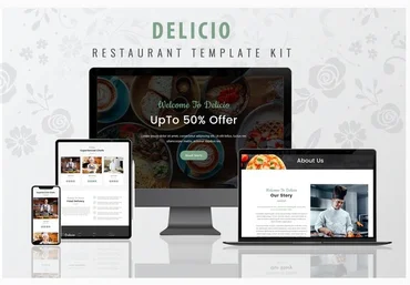 Themeforest Delicio - Restaurant WordPress Template Kit скачать слив