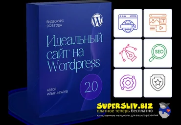 Илья Чигарев Идеальный сайт на WordPress 2.0 2025 скачать слив