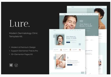 Themeforest Lure - Modern Dermatology Template Kit слив
