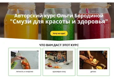 Ольга Бородина Смузи для красоты и здоровья 2022 слив