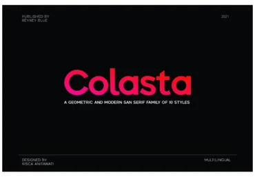 Fontbundles Colasta Font 2021 скачать слив