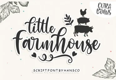 Creativefabrica Little Farmhouse Font слив