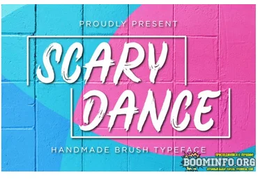 Creativefabrica Scary Dance Font слив