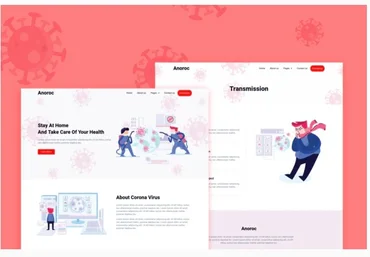Themeforest Anoroc - Coronavirus Awareness Elementor Template Kit скачать слив