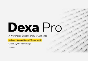 Myfonts Dexa Pro Font скачать слив