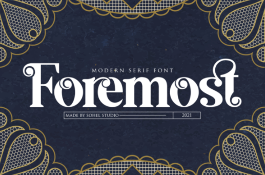 Creativefabrica Foremost Font 2021 слив курса