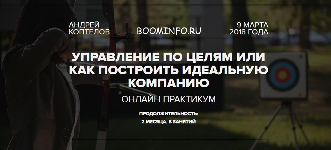 Синергия Управление по целям или как построить идеальную компанию 2018 слив курса
