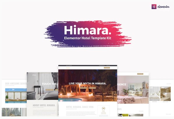 Themeforest Himara - Hotel Template Kit слив курса