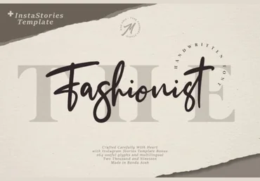Creativefabrica The Fashionist Font 2021 слив