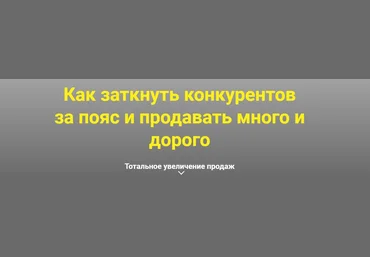 Дмитрий Шалаев Как заткнуть конкурентов за пояс и продавать много и дорого. Выжимка курса 2019 слив