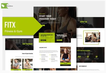 Themeforest Fitx - Fitness & Gym Template Kit слив