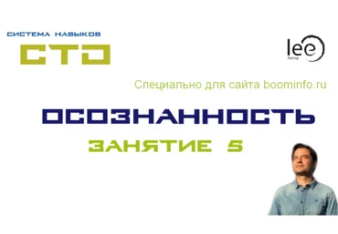 Lee СТО. Осознанность 5 От 22.08.2020 слив