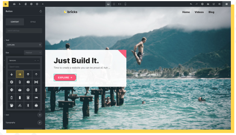 Bricksbuilder Bricks v1.3.6 Nulled – визуальный конструктор сайтов для WordPress 2021 слив курса