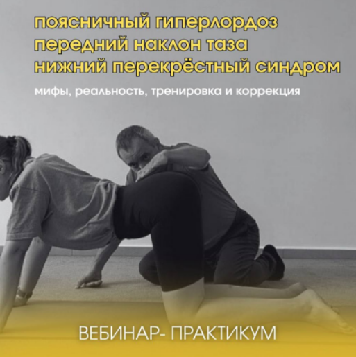 А. Волоткевич Поясничный гиперлордоз, передний наклон таза, нижний перекрёстный синдром 2025 слив курса