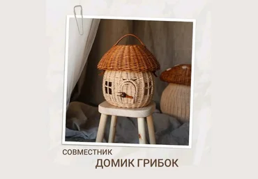 Васылив Олеся Бумажная лоза Совместник Домик грибок 2022 слив