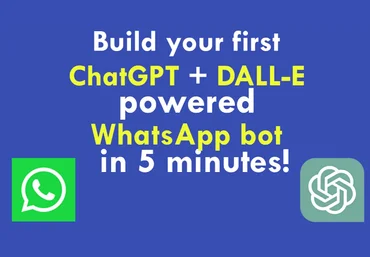 topguides Создайте бота WhatsApp с помощью интеграции ChatGPT и DALL-E 2023 слив