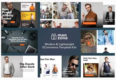 Themeforest Menzone - Modern eCommerce Template Kit слив