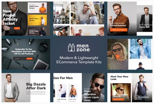 Themeforest Menzone - Modern eCommerce Template Kit слив курса