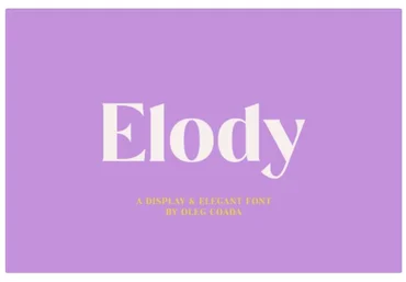 Creativemarket Elody Display and Elegant Font 2021 слив