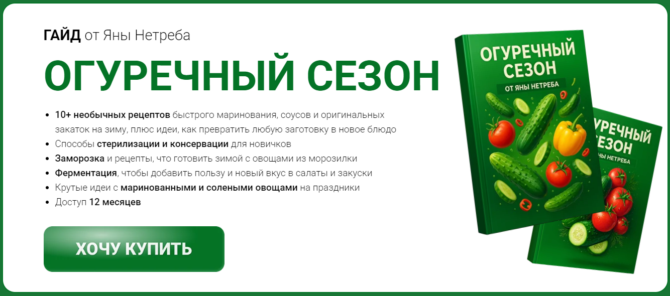 Labfood Яна Нетреба ― Гайд «Огуречный сезон» 2025 слив курса