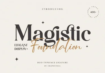 Creativefabrica Magistic Foundation Font 2021 слив