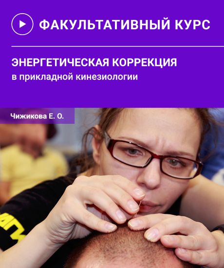 Евгения Чижикова Энергетическая коррекция в прикладной кинезиологии 2024 слив курса