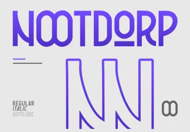 Fontbundles Nootdorp Font 2022 слив
