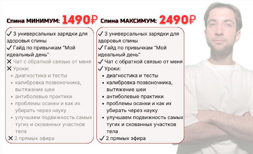 Александр Шопен Здоровая спина. Тариф Максимум 2024 слив курса
