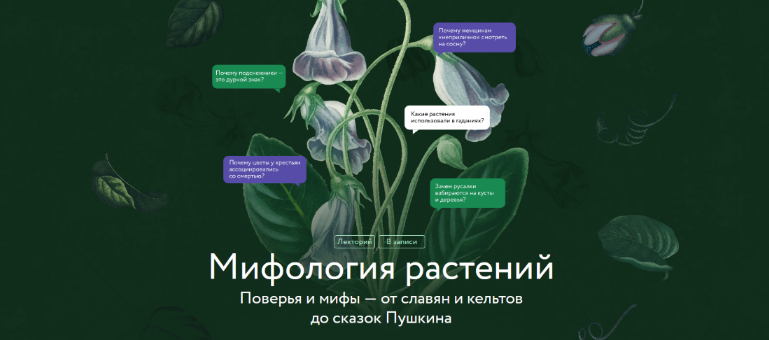 А. Баркова Мифология растений. Поверья и мифы - от славян и кельтов до сказок Пушкина 2025 слив курса